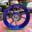 (Aerox) ชุดวงล้อแม็ก หน้าหลัง Yamaha Aerox 155 (สีน้ำเงิน) แท้ (ขายเป็นคู่)