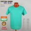 เสื้อยืดเปล่า Cotton 100% เกรด Comb (ดีสุดของ Cotton) สีเขียวมิ้น คอกลม
