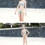 ***พร้อมส่ง***บิกินี่ชุดว่ายน้ำทูพีซ two-piece สวยเหมือนแบบค่ะ
