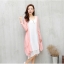Pre-Order เดรสผ้าฝ้าย แขนยาว 2 ชิ้น เสื้อตัวในพร้อมเสื้อคลุม มี 3 สี