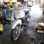 งานดัดโครงตัวถัง Honda Wave 100 s