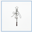ILLIT - ILLIT 3rd Mini Album ‘bomb’ POP-UP STORE Merch. - Metal keyring.