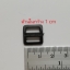 ห่วงปรับสาย ขนาด 1 cm (3 หุน) พลาสติกสีดำ #ห่วงสี่เหลี่ยม #ตัวเลื่อนปรับสายกระเป๋า #ตัวปรับสาย