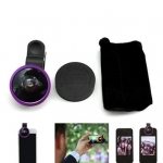 Selfie Cam Lens เลนส์เซลฟี่ สีม่วงอ่อน